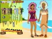 非洲婚禮換裝