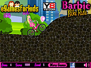 芭比自行車自行車