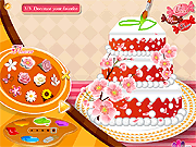 花蛋糕裝飾