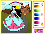 城堡公主着色遊戲