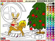 聖誕兔1  - 羅西的填色遊戲