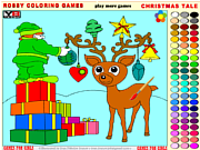 聖誕故事 - 羅西填色遊戲
