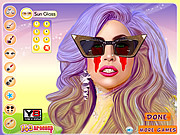 可愛的Lady Gaga明星化妝遊戲