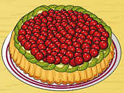 可口的櫻桃蛋糕