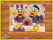 唐納德和Daisy Duck Puzzle
