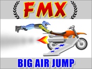 FMX大型空中自行車跳躍