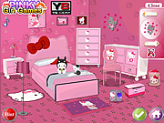Hello Kitty的女孩臥室