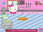Hello Kitty的韭菜和馬鈴薯湯