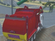 海島清潔卡車垃圾模擬