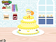可愛的婚禮蛋糕