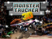 怪物的Trucker的3D