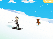 憨豆先生滑雪度假