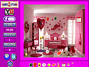 粉紅色的房間隱藏對象