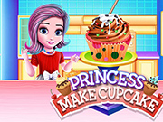 公主製作杯子蛋糕