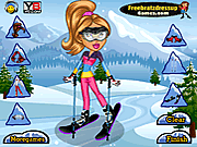 Yasmine的冰滑雪裝扮