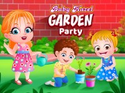 嬰兒淡褐色花園派對