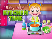 嬰兒淡褐色廚房時間