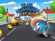 藍蘑菇貓跑