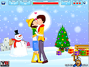 聖誕愛情接吻