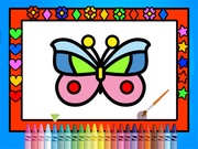 蝴蝶的顏色和裝潢