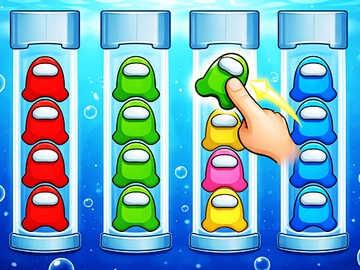 顏色排序：冒名頂替者版