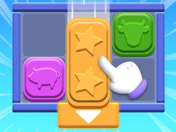 彩色木動物果醬