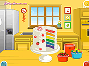 艾瑪的食譜：彩虹小丑蛋糕
