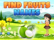 查找水果名稱