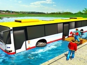 浮動水上巴士賽車遊戲3D