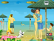 夏威夷海灘接吻遊戲