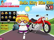 凱蒂貓騎自行車