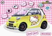 Hello Kitty的汽車
