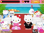 Hello Kitty的婚禮接吻