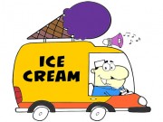 冰淇淋卡車著色