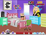 Lady Gaga的粉絲臥室室內設計