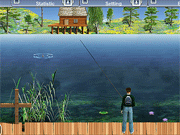 湖釣魚：綠色潟湖