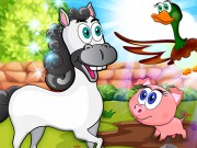 學習農場動物：兒童教育遊戲