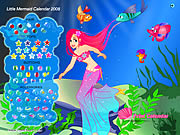 小美人魚日曆2008