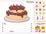 做一個生日蛋糕