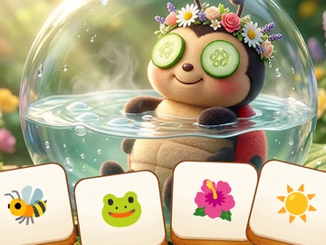 Emoji 花園配對樂