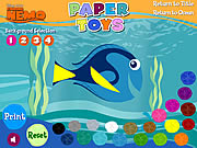 海底總動員 - 紙玩具