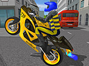 警察摩托車賽車模擬器3D