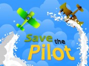 拯救飛行員飛機HTML5射擊遊戲
