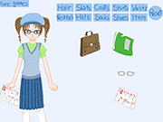 學校女孩打扮