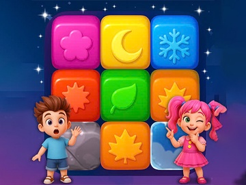 敲擊方塊拼圖：粉碎遊戲