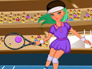 網球美少女