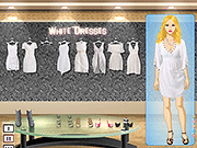 白色連衣裙改頭換面